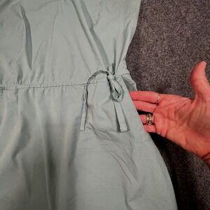 Duluth Trading Company Sleeveless Dress Size S Light Blue Casual Athleisure